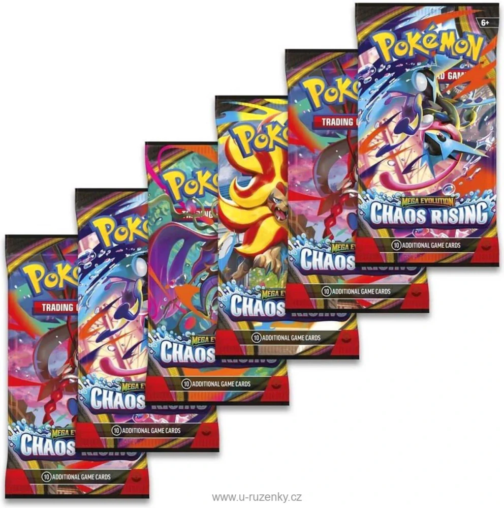 Pokémon TCG: ME04 Chaos Rising Booster Bundle set 6x booster