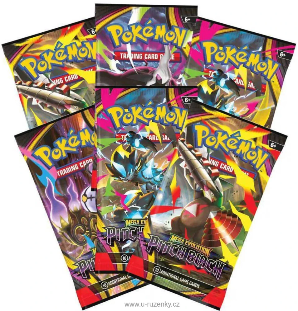 Pokémon TCG: ME05 Pitch Black Booster Bundle set 6x booster