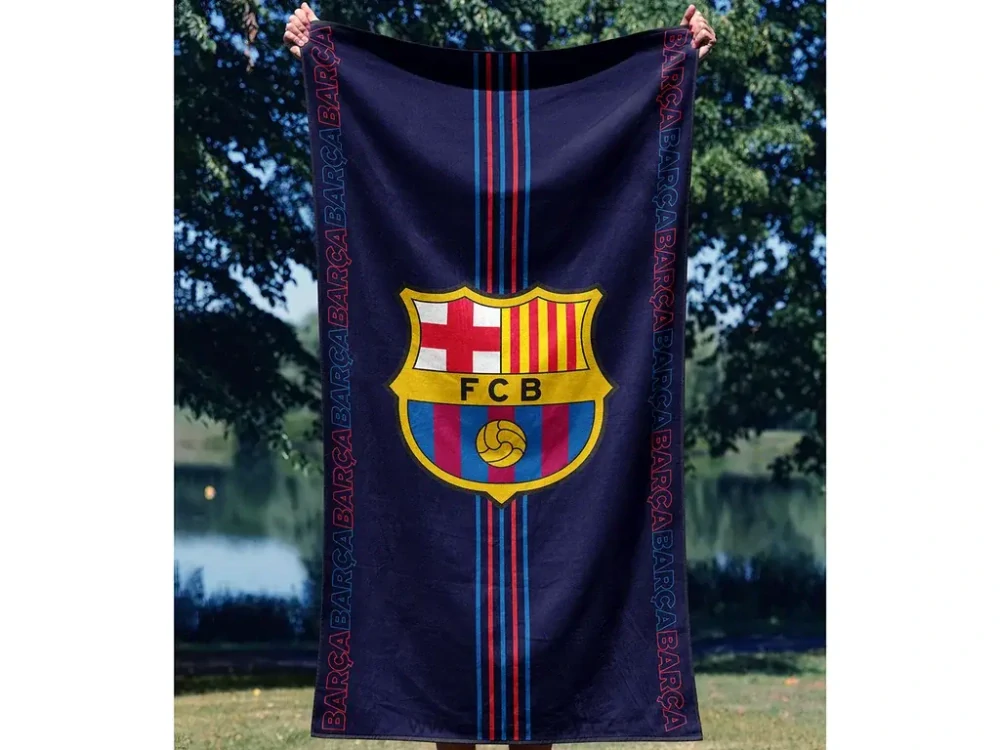 Fotbalová osuška FC Barcelona Racing
