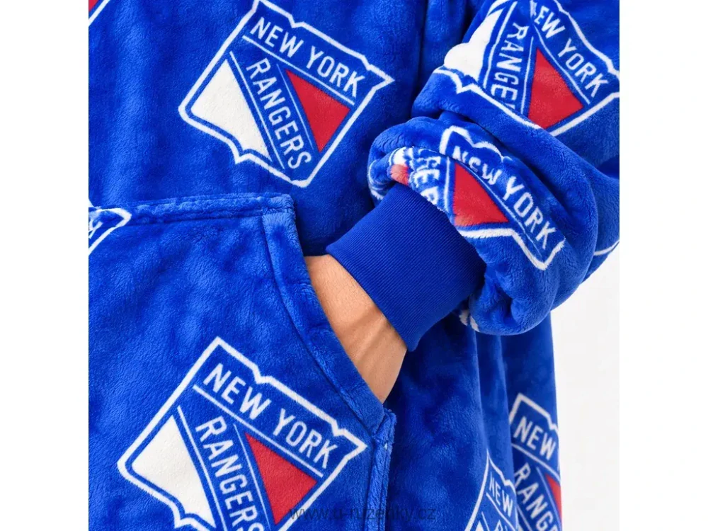 Mikinová deka NHL New York Rangers velikost XL