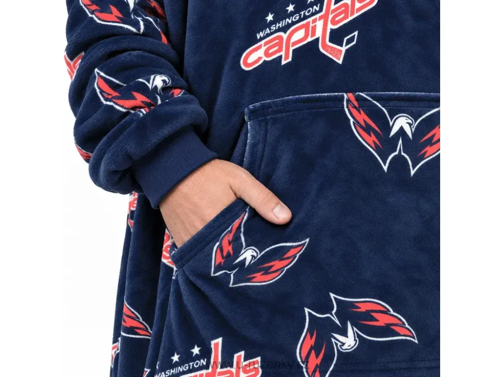 Mikinová deka NHL Washington Capitals velikost XL