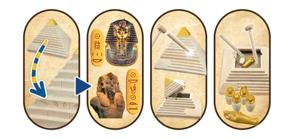 Vykopávka Tajemná pyramida