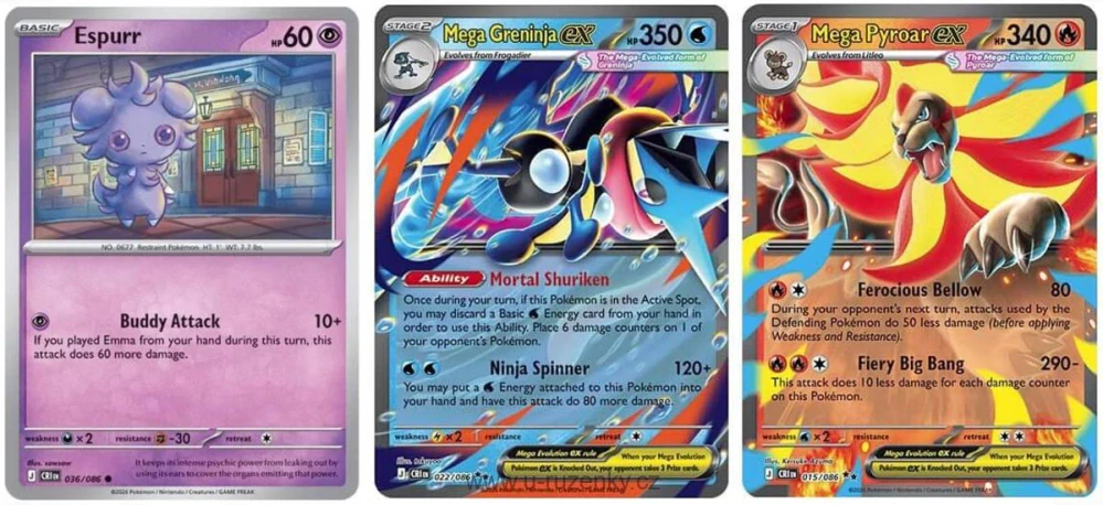 Pokémon TCG: ME04 Chaos Rising Elite Trainer Box set 9x booster s doplňky