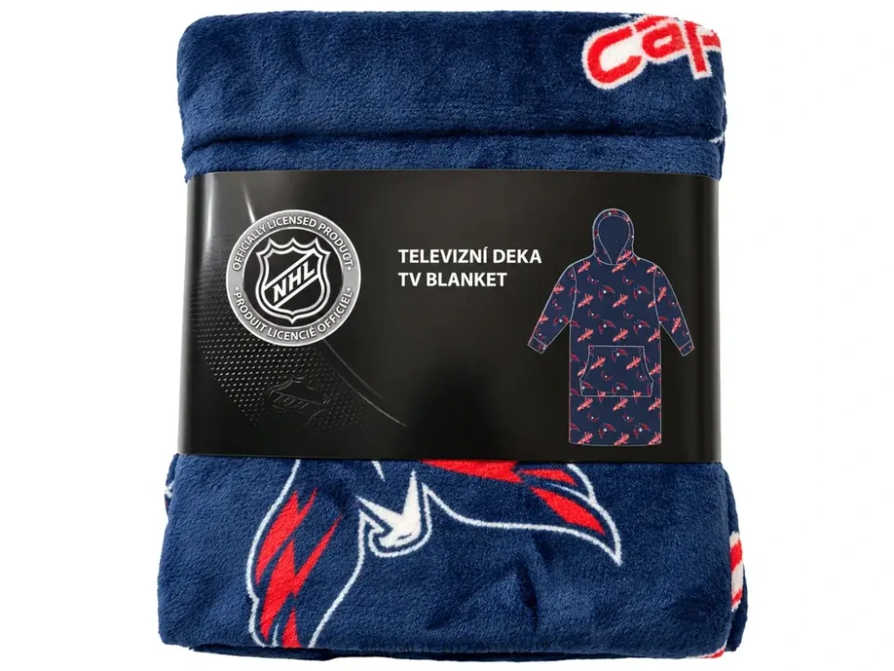 Mikinová deka NHL Washington Capitals velikost XL