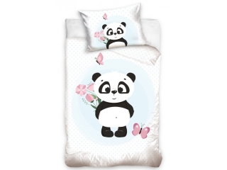 Povlečení do postýlky Roztomilá Panda