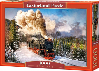 Puzzle Castorland 1000 dílků - Vlak 99236