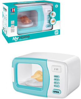 Mikrovlnná trouba dětská na baterie 20cm set s kuřetem