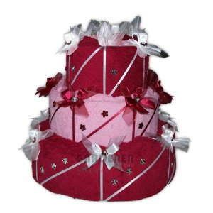 Dort třípatrový pro muže i ženu vínovorůžový