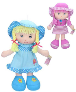 Panenka baby látková Jůlinka 48cm zpívá česky na baterie 
