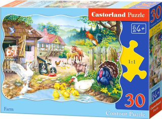 Puzzle Castorland 30 dílků - Farma