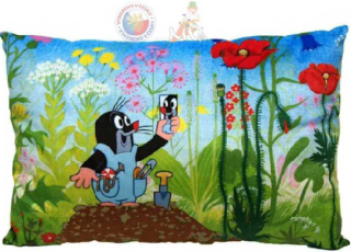 Polštář Krtek 45x30cm Se zrcátkem