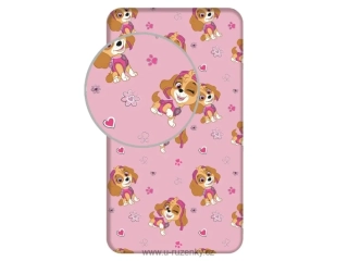 Prostěradlo Paw Patrol 571 90x200x25 cm