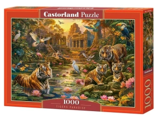 Puzzle Castorland 1000 dílků - Tygří ráj