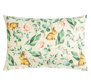 Polštářek VIOLA zajíček v lupení - dětský motiv 40x60 cm