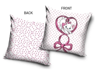 Dětský polštářek Aristokočky Kočička Marie s Mašličkou