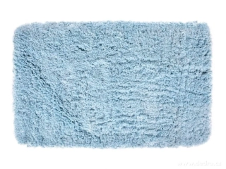 Koupelnová předložka 75 x 45 cm, pastelově modrá