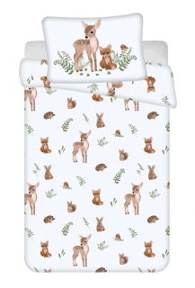 Povlečení do postýlky Lesní zvířátka baby
