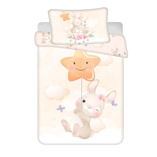 Povlečení do postýlky Bunny Star baby