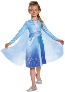  Šaty Elsa Frozen vel. M (124-135cm) 7-8 let 