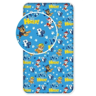 Prostěradlo Paw Patrol 137 90x200x25 cm