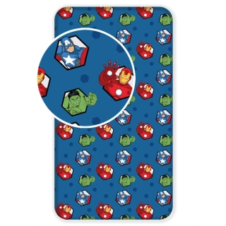 Prostěradlo Avengers 03 90x200x25 cm