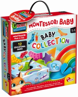 Hra Montessori baby kolekce 12 her pro nejmenší děti