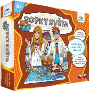Sopky světa experimentální vědecký set