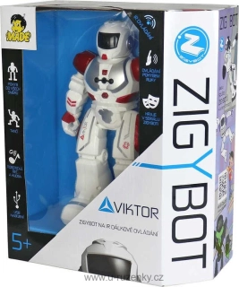 Zigybot VIKTOR IR Interaktivní robot ovládání pohybem ruky