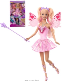  Barbie panenka kouzelná víla se změnou barvy