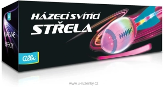 Házecí svítící střela na baterie USB LED 