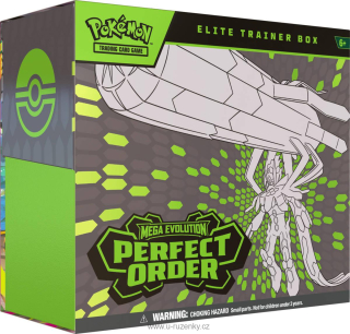 ASM Pokémon TCG: ME03 Perfect Order Elite Trainer Box 9x booster s doplňky