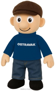  Panáček Ostravak 32cm mluvící po ostravsku