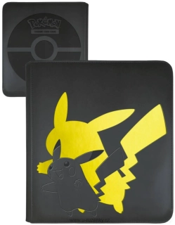 Pokémon UP Elite Series Pikachu album sběratelské na 480 karet na zip