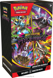 Pokémon TCG: ME05 Pitch Black Booster Bundle set 6x booster
