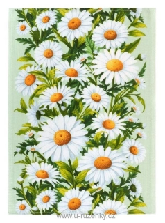  Kuchyňská utěrka 1 ks Zelená,Bílá,Žlutá 50x70 cm
