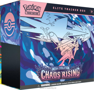 Pokémon TCG: ME04 Chaos Rising Elite Trainer Box set 9x booster s doplňky