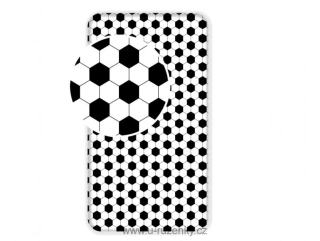 Prostěradlo Fotbal 90x200x25 cm