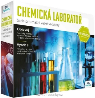 Chemická laboratoř experimentální vědecký set pro děti