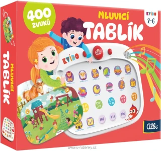  Kvído Mluvící tablík 2 interaktivní naučný tablet na baterie 