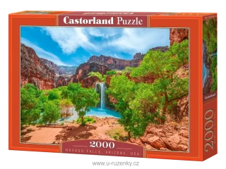 Puzzle Castorland 2000 dílků - Vodopády Havasu, Arizona, USA