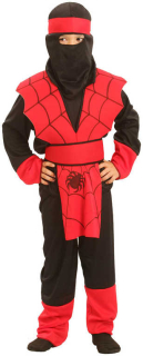 Šaty NINJA pavouk vel. S (110-120 cm) 4-6 let